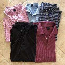 Dunning golf shirt bundle (5)