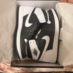 Air Jordan 1 Black And White Size 13 DS 