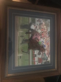 Classic picture of Barbaro there’s a statue of this in front of Churchill downs