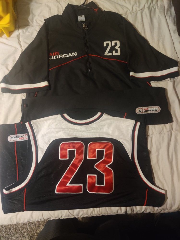 Jordan Warm Up Jacket And Jersey Combo New XXL