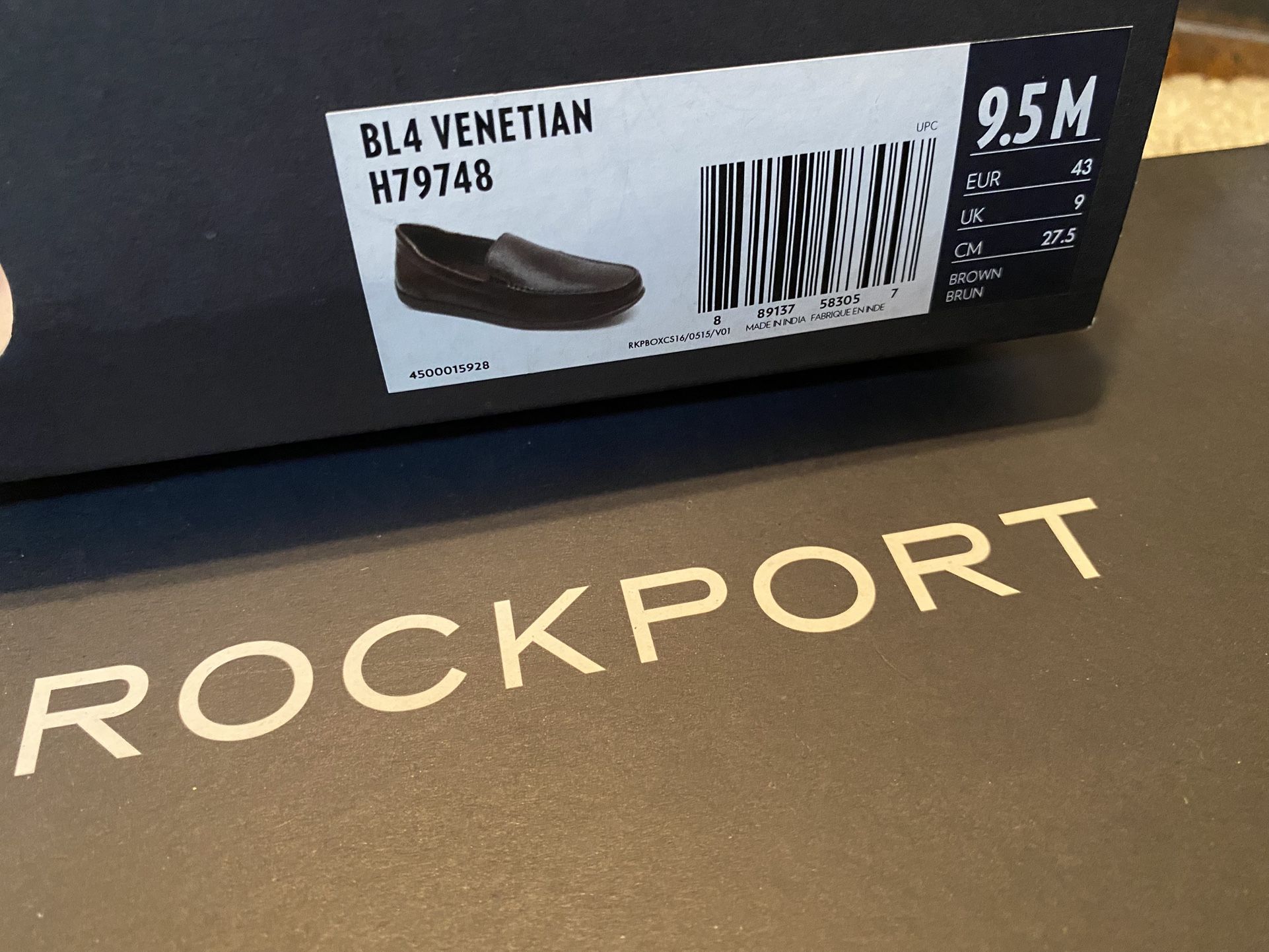 ROCKPORT MEN'S SLIP-ON FLAT LOAFERS