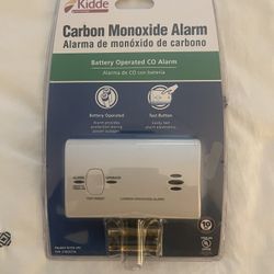New Carbon Monoxide Alarm