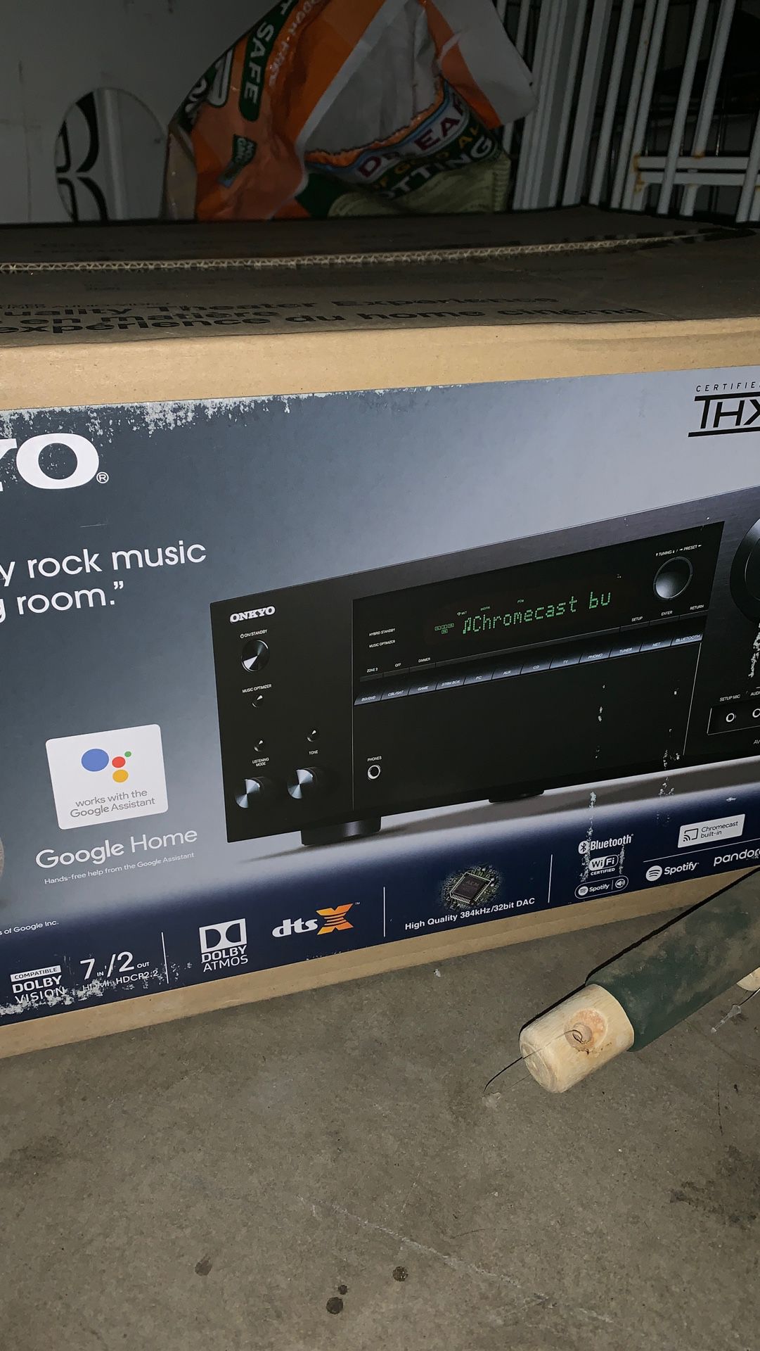 onkyo ht s6200 theater system *wrong box