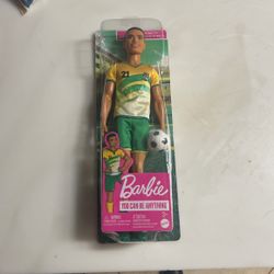 Mattel Barbie Ken Careers Soccer Player Doll 
