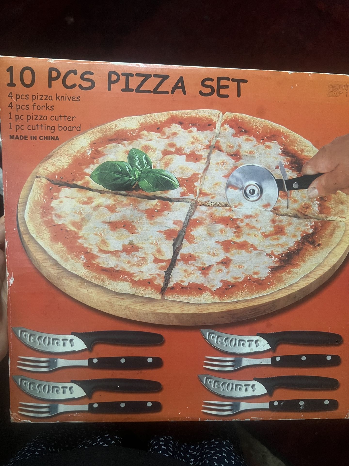 10 piece pizza set