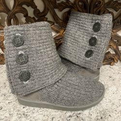 UGG Cardy Button Sweater Boots