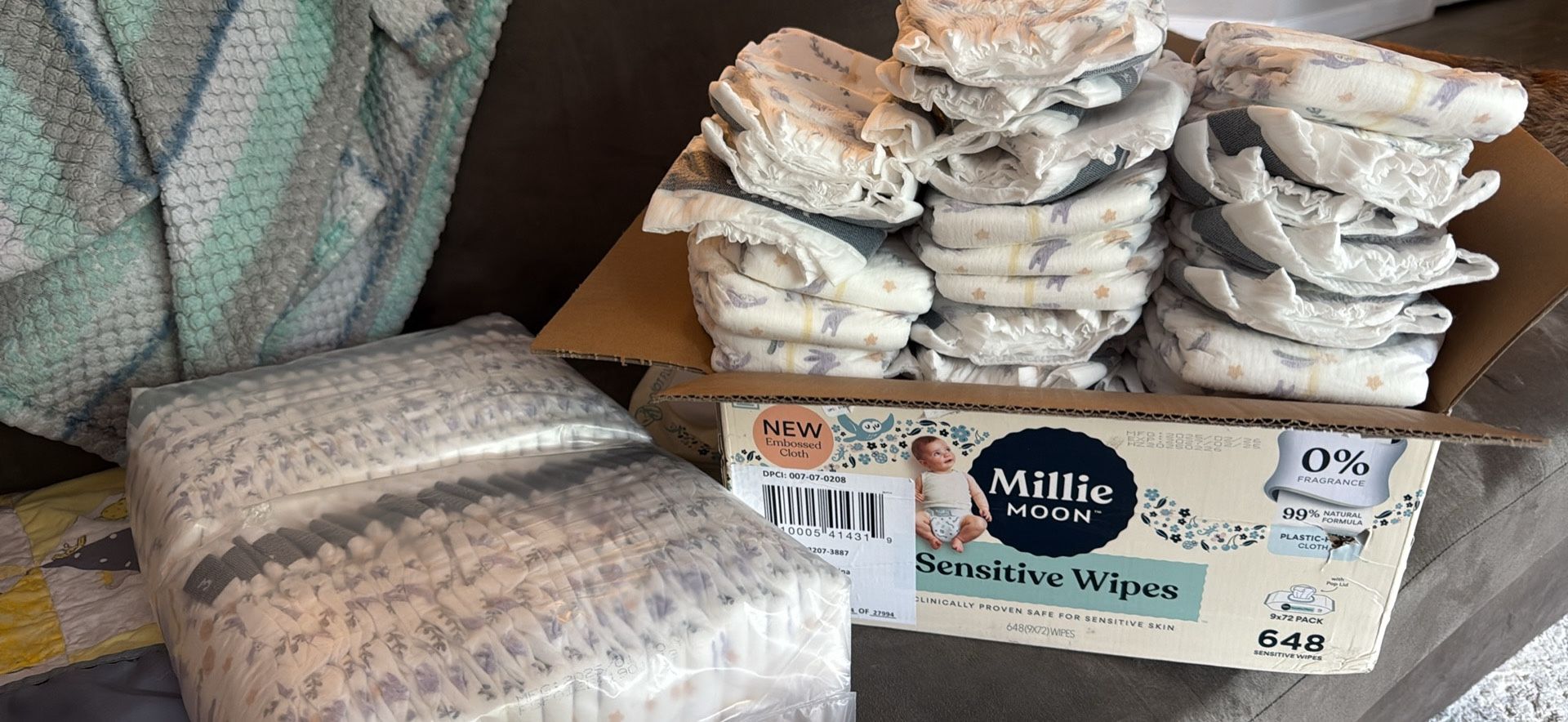 Size 3 Millie Moon diapers