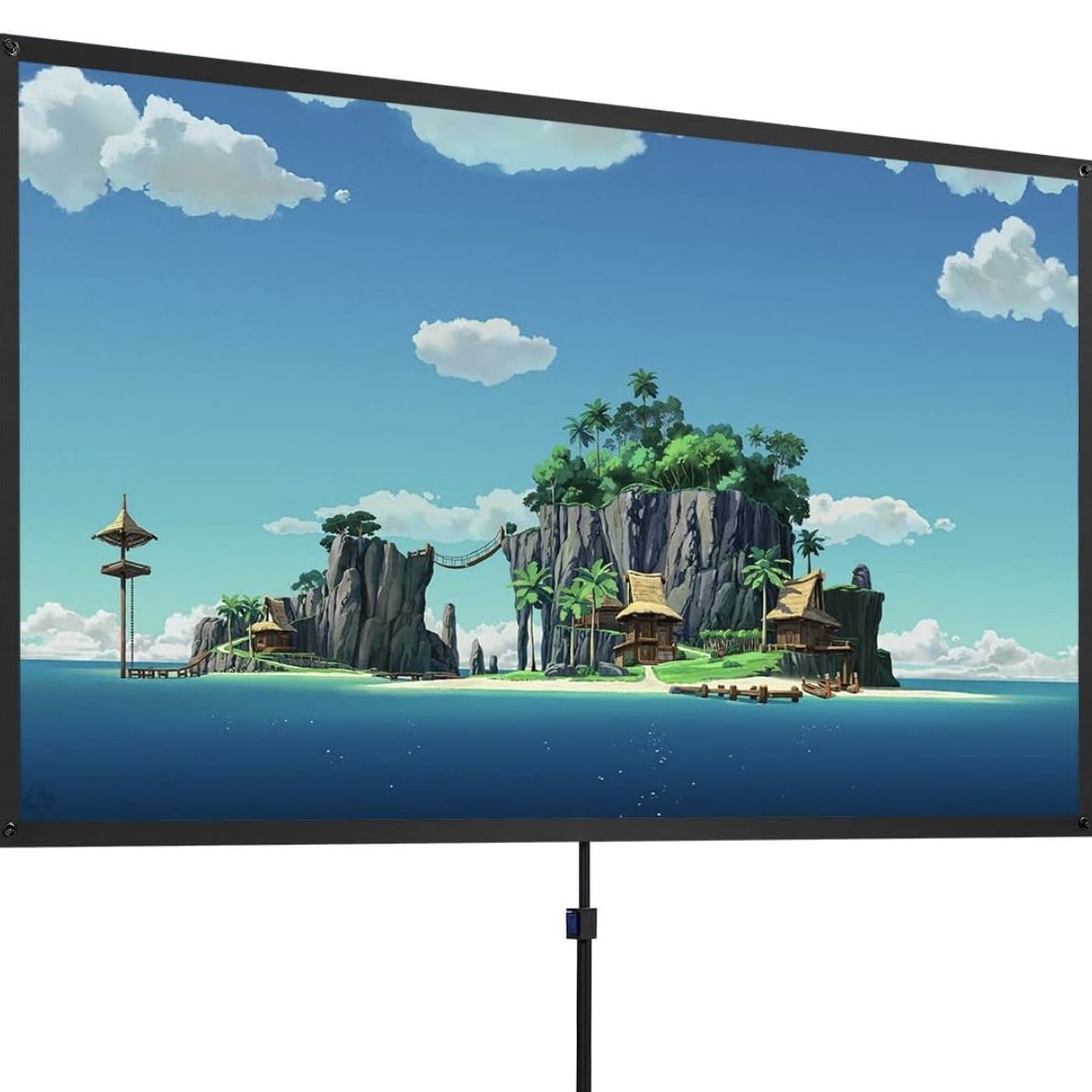60” Outdoor/ Indoor Projector Screen With Stand 