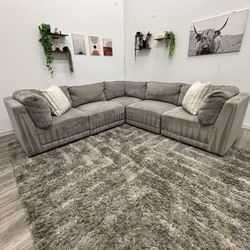 Gray Modular Sectional - Free Delivery 🚚 