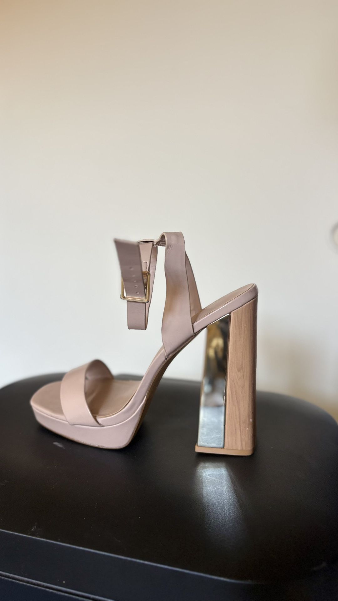 Nude Platform Heels