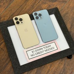 ✨ Pro-Level Cameras! - iPhone 13 Pro – Payments available with $5 DOWN ! - Smartphone 