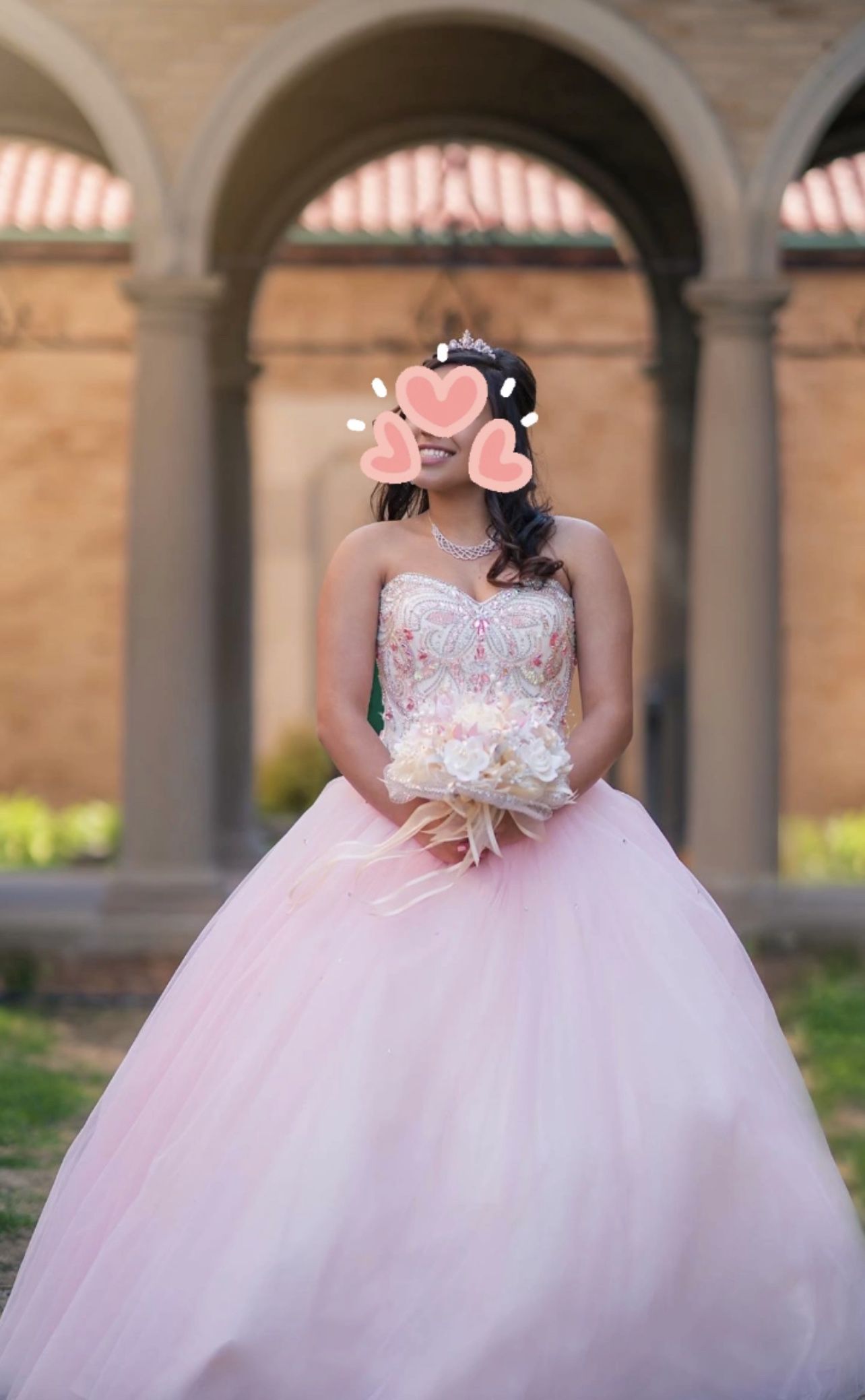 Quinceañera Dress Blush Pink
