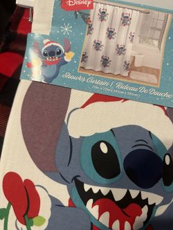 Disney Stitch Shower Curtain 