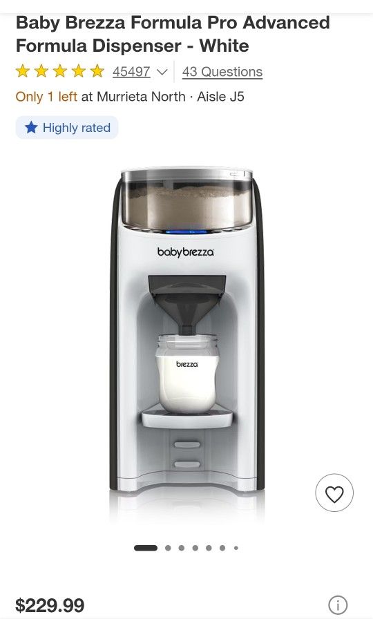 Baby Brezza Formula Pro advanced Baby Brezza Formula Pro Advanced