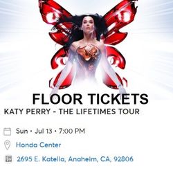 Katy Perry Tickets 