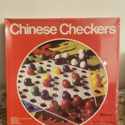 Chinese Checkers By Pressman #2053 New ~ Sealed ~ Family ~ Fun ~ Games ~ Marbles

