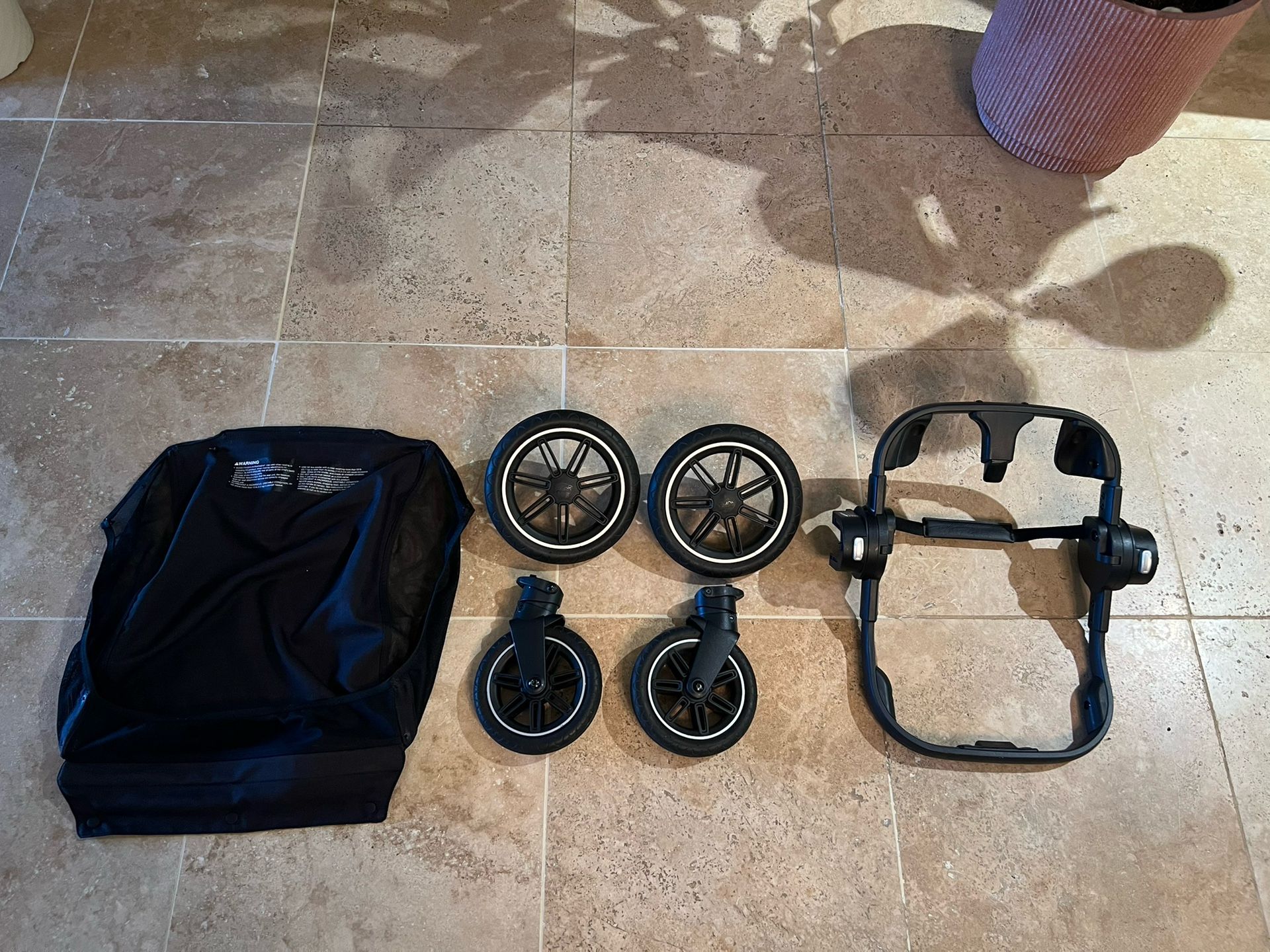 Nuna TRIV Next Stroller Parts – Wheels, Adapter, Basket