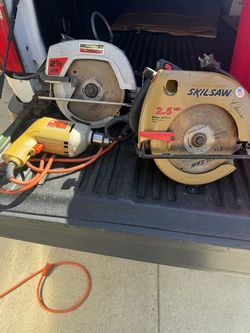 Skill Saw + Drill + Craftsman Saw