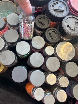Lot of glitter