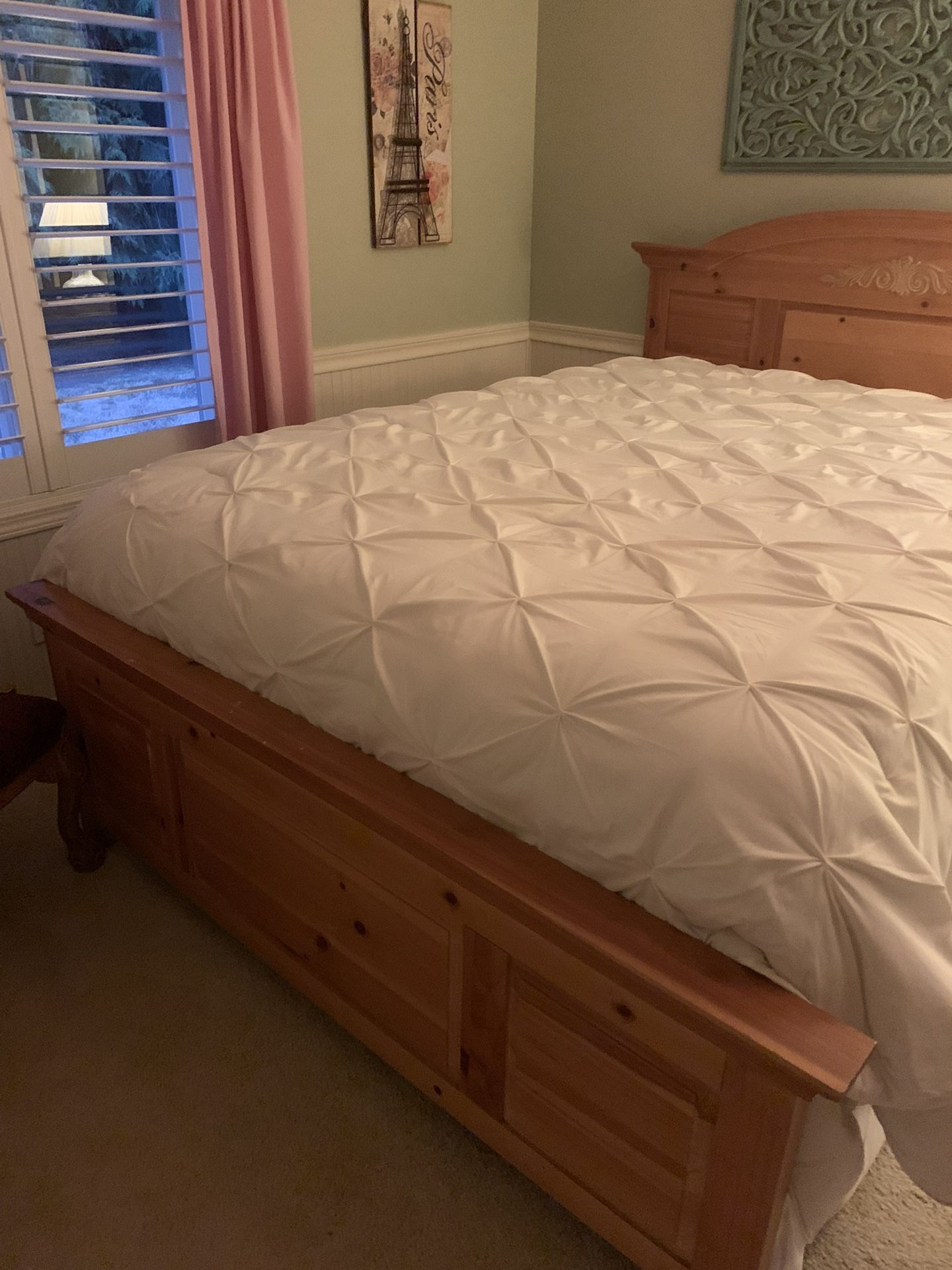 Updated Price (OBO) ESTATE SALE Broyhill Fontana Queen Bed & Armoire