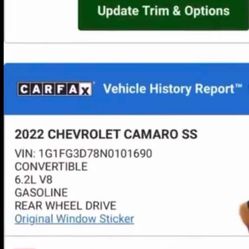 2022 Chevrolet Camaro