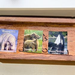 Charming Rustic Wooden Pencil Box – Vintage Style + 7 New Pencils