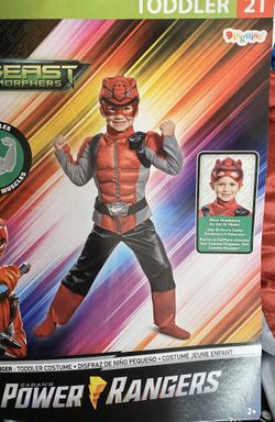New. Power RANGERS 2T costume $25