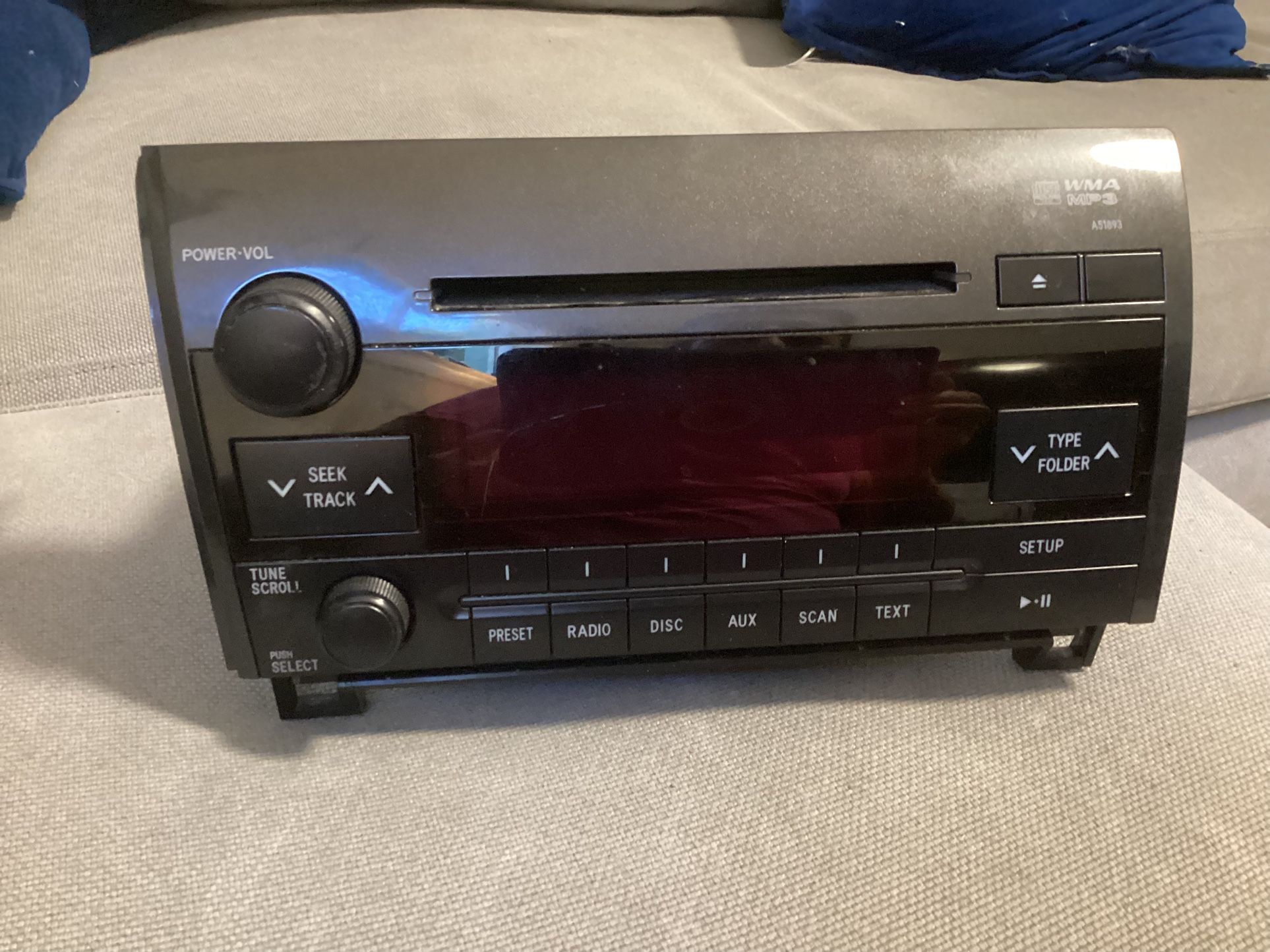 2010-2013 Toyota Tundra/Sequoia Radio/CD/MP3 Model 86120-0C290 Tested works GR8