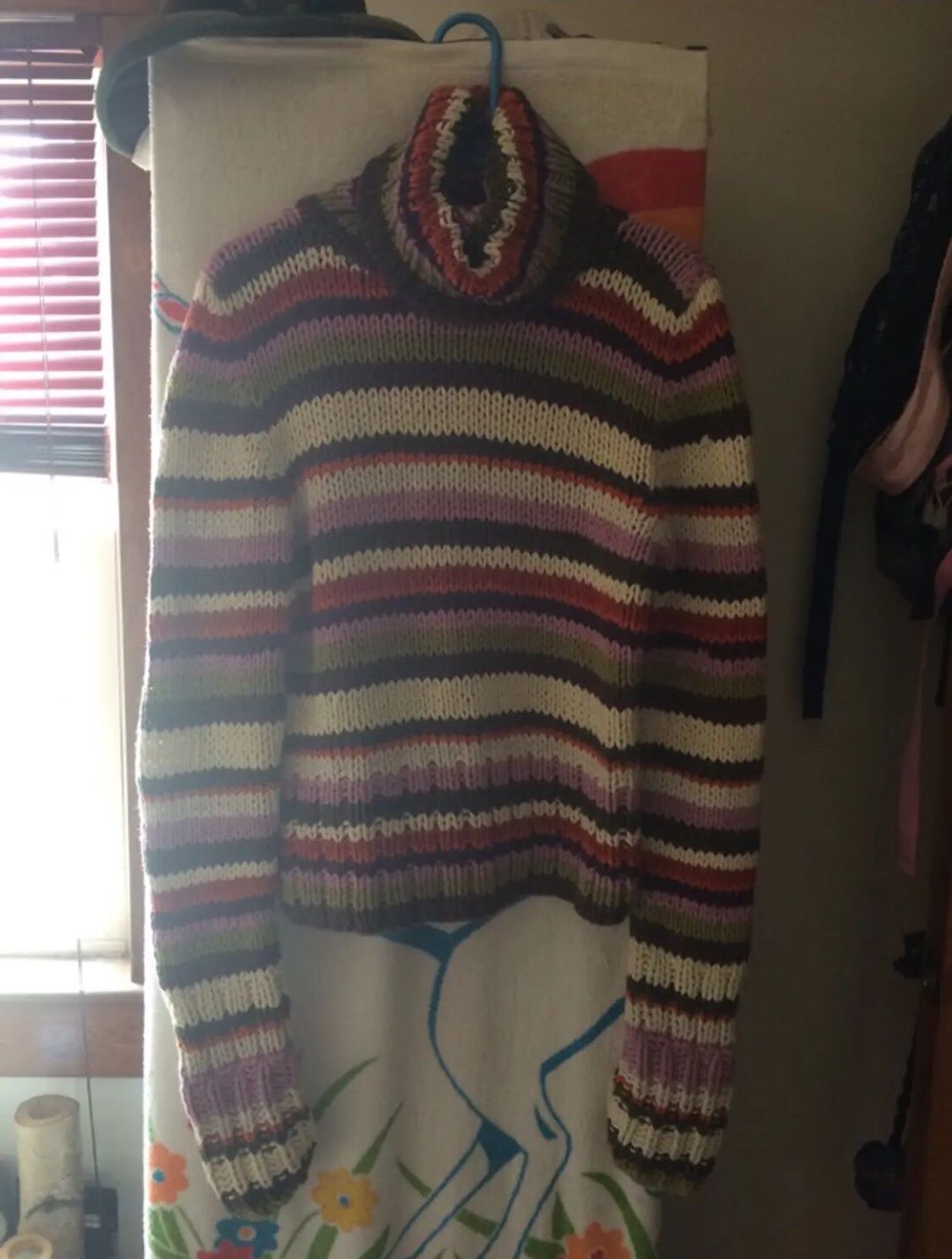 Beautiful Hand Knitted Turtle Neck Sweater