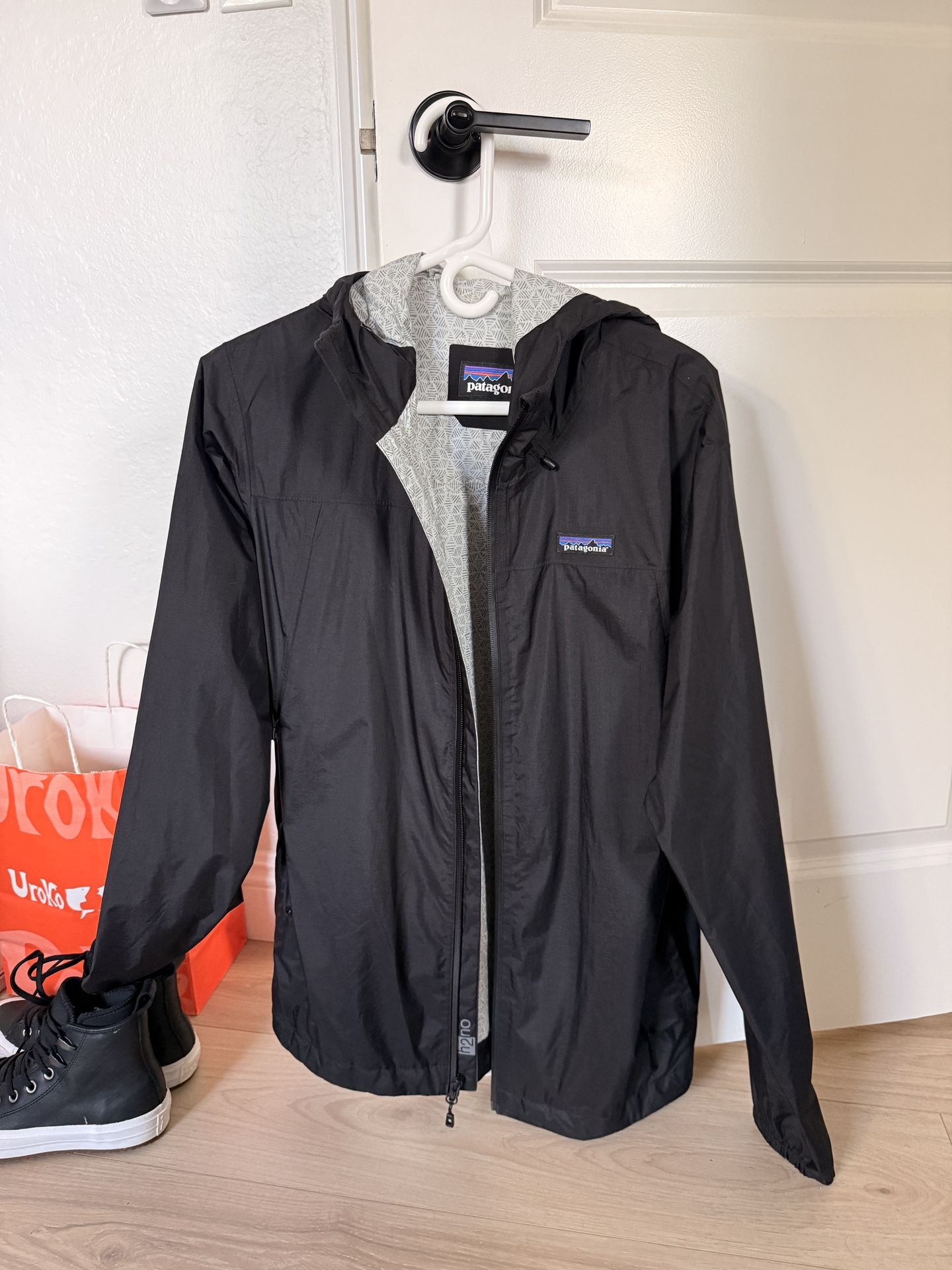 Patagonia H2No Rannerdale Rain Jacket, Size Men’s Medium, Used