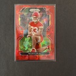 Noah Gray Rookie 2021 Prizm Red Icebreaker #418