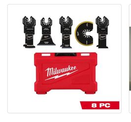 MILWAUKEE® OPEN-LOK™ Multi-Tool Blade Variety Kit 8PC