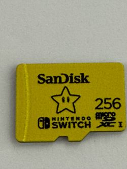 Authentic SanDisk 256GB MicroSD Card - Nintendo Switch Edition