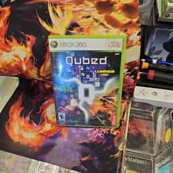 Qubed (Microsoft Xbox 360, 2009) CIB W/manual. Tested!