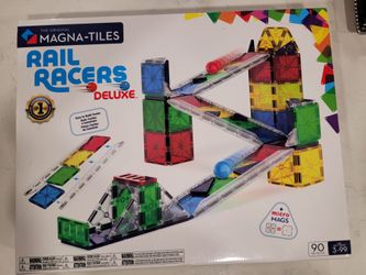 Magna-Tiles Rail Racers Deluxe
