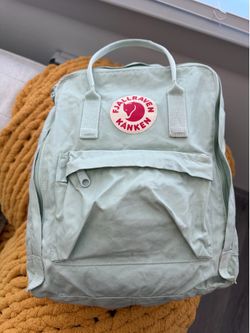 Fjallraven Kanken Mint Green Nylon Backpack