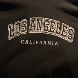 Los angeles hoodie size L