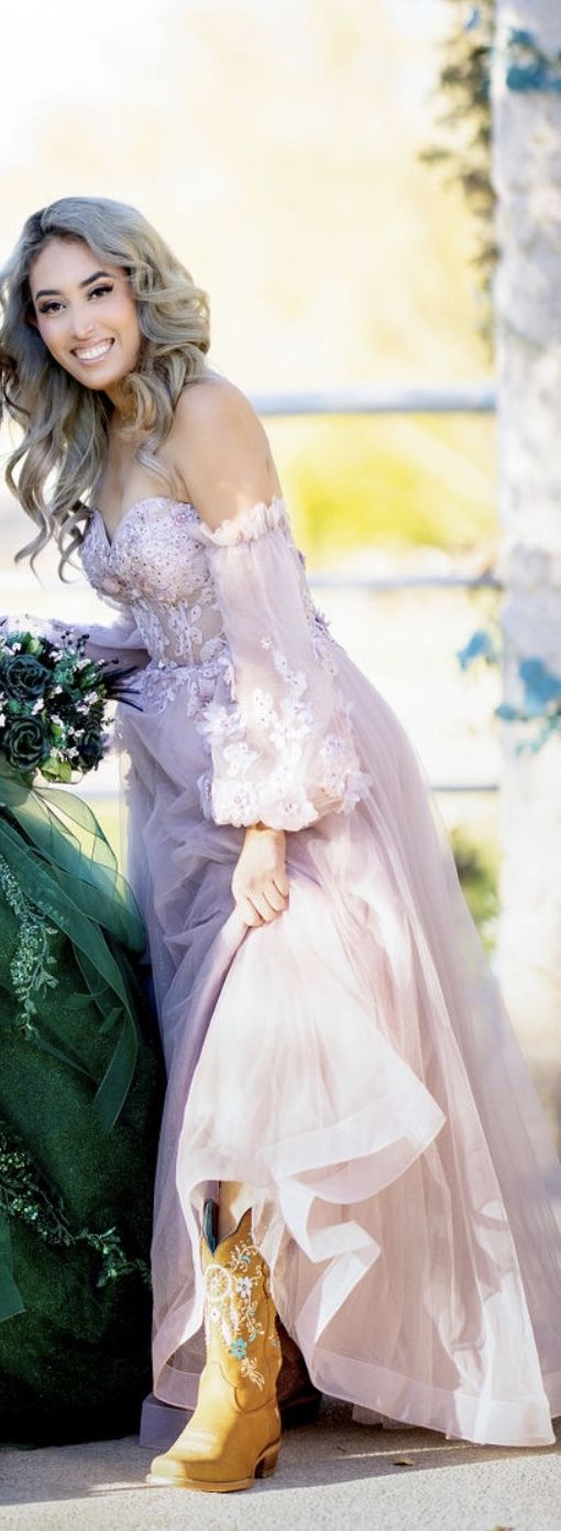 Enchanted Dusty Purple Pink Dress