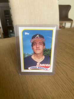 1989 TOPPS #382 JOHN SMOLTZ