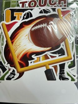 Football Honeycomb Tabletop Decorations