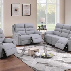 Sofá  loveseat and recliner chair.
