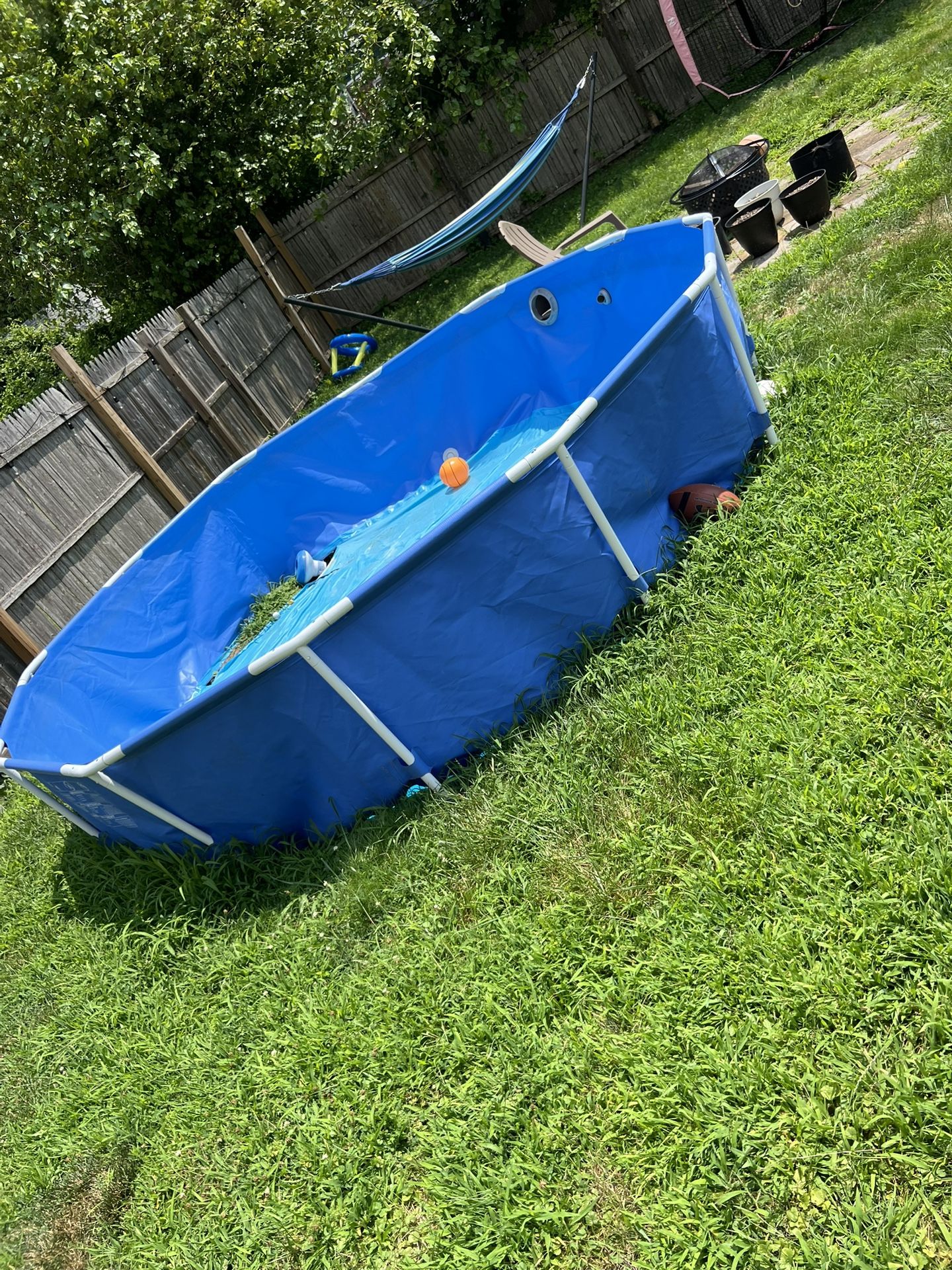 Pool Frame And Filter