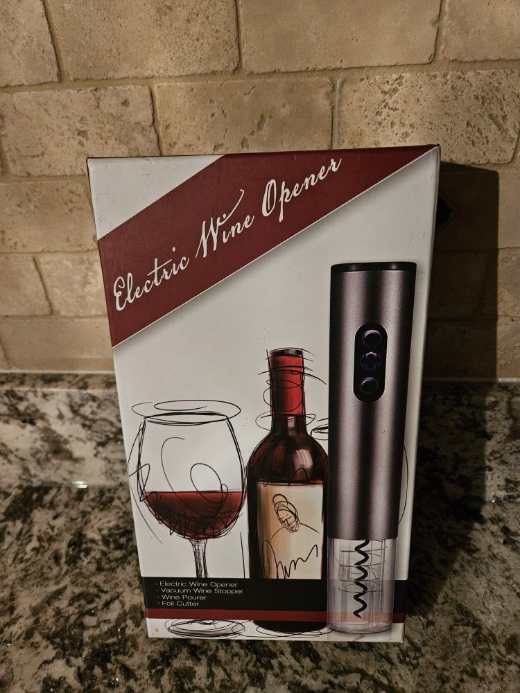 Electric Wine Opener.  New