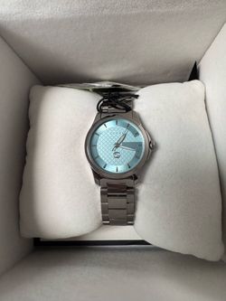 Gucci G-Timeless Quartz Turquoise Dial Steel Women's Watch YA1265051