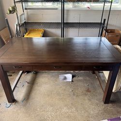 Pottery Barn Desk - Solid Wood