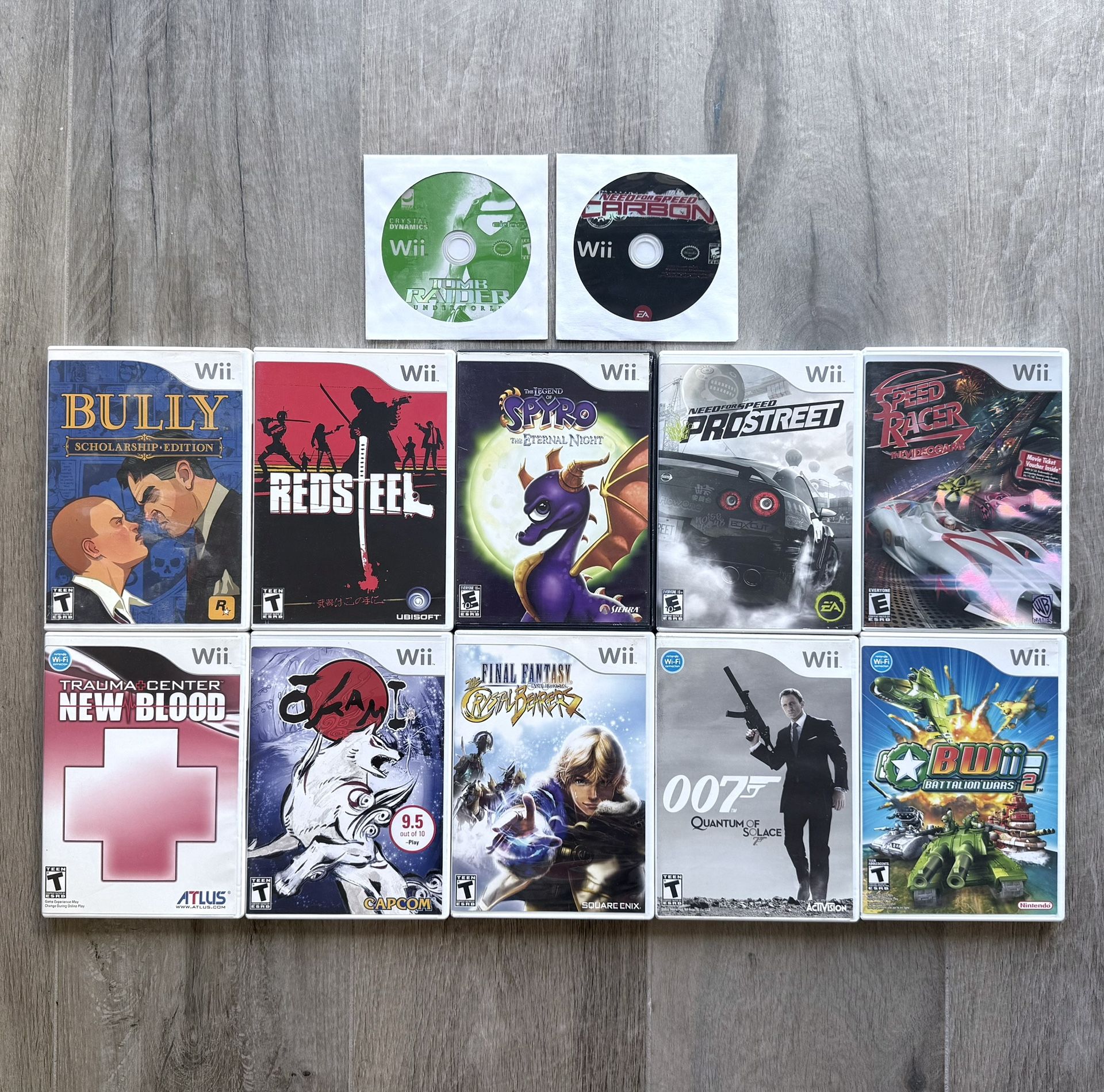 Nintendo Wii Games