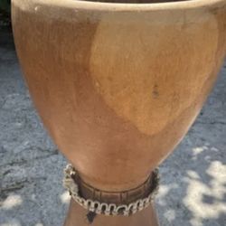 Lenke Wood Djembe Drum from Guinea