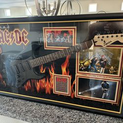 AC/DC Signed Guitar