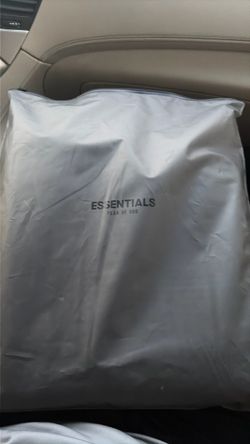 essential hoodies brand new black size small and medium