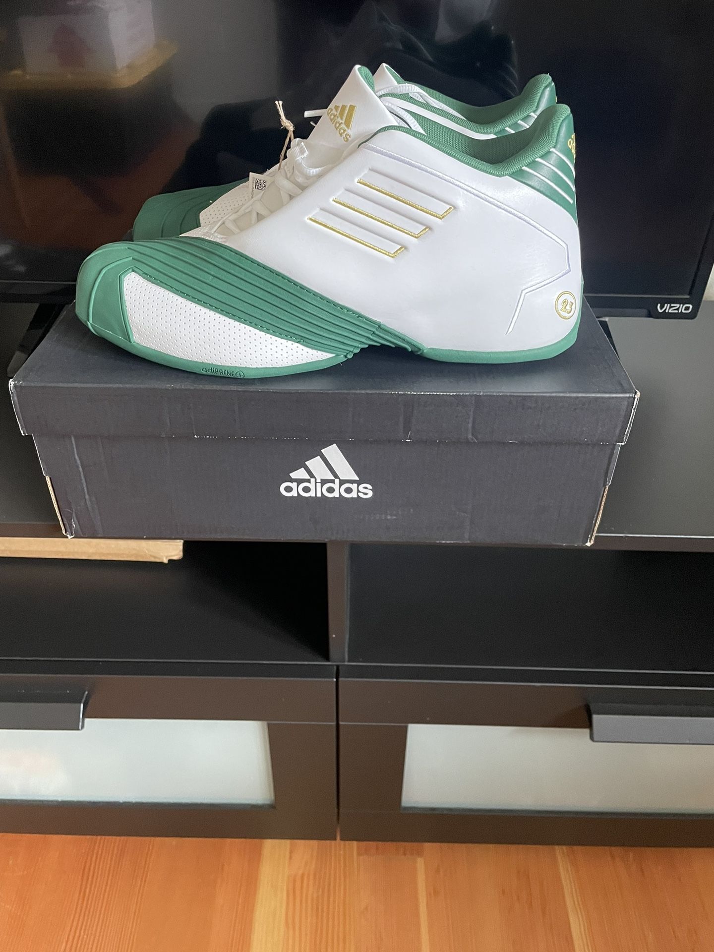 Adidas T Mac 1 Size 12 - Lebron James Irish Edition
